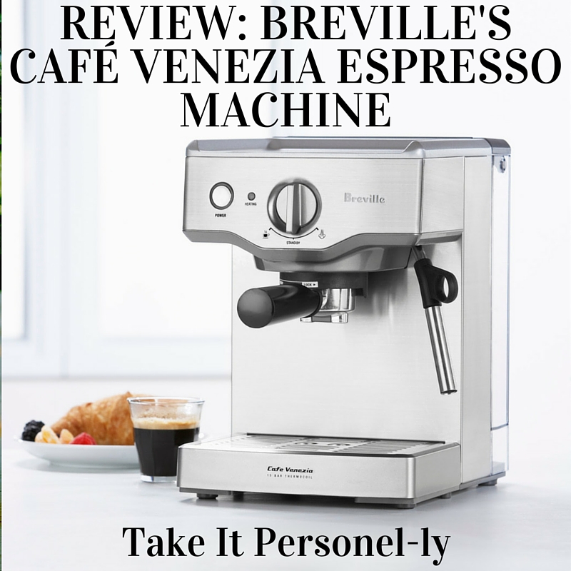 kruipen Handig liter Review: Breville's Café Venezia Espresso Machine - Take It Personel-ly